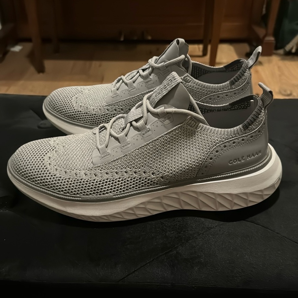 Cole Haan Men’s Zerogrand Stichlite Sneakers- gray